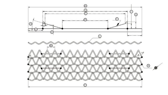 Exclusion architecturale 200mm x 30m de Mesh Fencing Metal For Bird de fil de panneau solaire