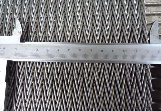 Acier inoxydable Mesh Belt Straight String Strip de fil de chaîne d'armure d'ODM