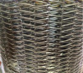 convoyeur Flex Belt Chain Link Mesh plat de l'acier inoxydable 316L