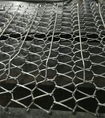 Fil équilibré de nickel de Flat Flex Belt 80Micron de garde de convoyeur d'armure