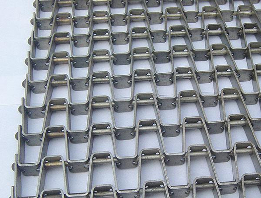 Bande de conveyeur de l'industrie alimentaire de boulangerie d'acier inoxydable pour la pomme de terre Chip Drying