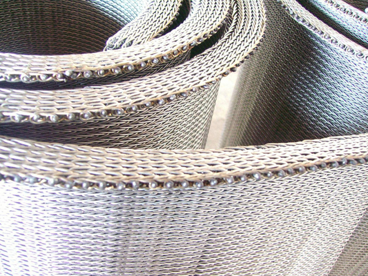Acier inoxydable Mesh Belt Straight String Strip de fil de chaîne d'armure d'ODM