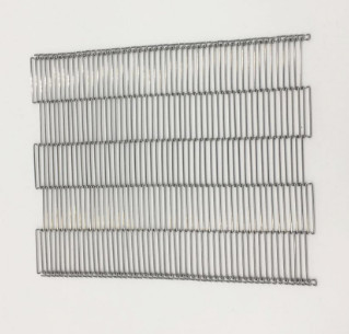 Les 304 solides solubles électrolytiques câblent la maille de bande de conveyeur de Mesh Conveyor Belt Horseshoe Metal
