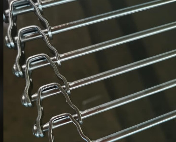 Fil lourd Mesh Belt For Conveyor Equipment de maillon de chaîne de mesure