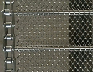 Acier inoxydable Mesh Belt Wire Chain Conveyor d'armure conventionnelle faite sur commande