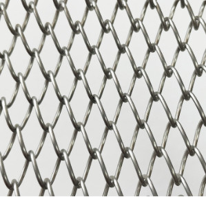 Maillon de chaîne galvanisé d'acier inoxydable Diamond Mesh Steel Plate pour des bandes de conveyeur