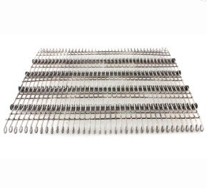 Fil plat Mesh For Oven de bande de conveyeur de lien d'oeil d'acier inoxydable en métal