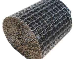 Grillage adapté aux besoins du client de la bande de conveyeur d'acier inoxydable 25mm