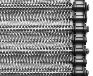 acier inoxydable Mesh Belt Wire Cookies Conveyor de chaîne de couplage