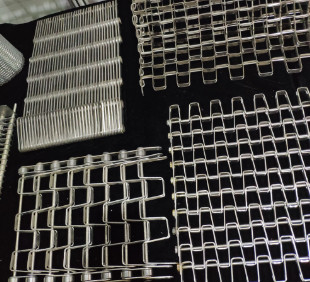 acier inoxydable Mesh Belt Wire Cookies Conveyor de chaîne de couplage