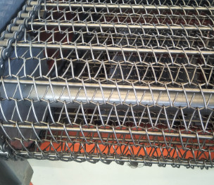 Acier inoxydable Mesh Belt For Conveying Machinery
