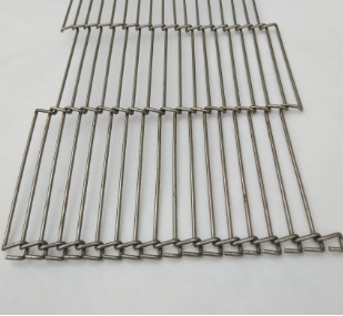 Ceinture à hautes températures Mesh For Eggs Conveyor de fil d'enrobeuse d'acier inoxydable