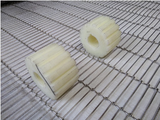 Ceinture à hautes températures Mesh For Eggs Conveyor de fil d'enrobeuse d'acier inoxydable