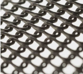 La maille à chaînes d'acier inoxydable roule la bande de conveyeur de fil de lien pour le four pour pâtisserie