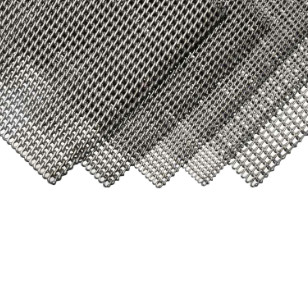 La maille à chaînes d'acier inoxydable roule la bande de conveyeur de fil de lien pour le four pour pâtisserie