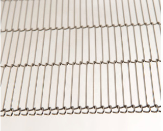 Le câble plat solides solubles câblent le métal de Mesh Belt pour le convoyeur de refroidissement de gâteau