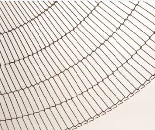 Le câble plat solides solubles câblent le métal de Mesh Belt pour le convoyeur de refroidissement de gâteau