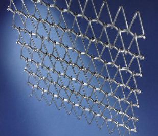 Grillage équilibré de bande de conveyeur de filet d'armure de l'acier inoxydable 316