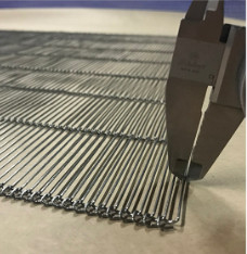 Fabrication Conveyable Mesh Wire de bande de conveyeur d'acier inoxydable de SUS316L