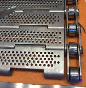 Industrie de Mesh Conveyor Belt For Chip de fil de plat à chaînes en métal d'acier inoxydable