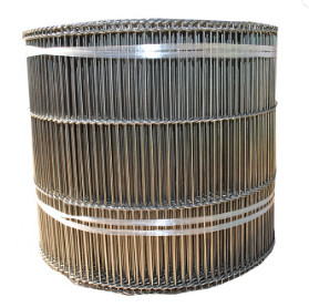 316 acier inoxydable Flex Assembly Line Conveyor Belt plat pour la nourriture de la livraison