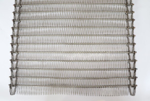 Grille en spirale de fil de l'acier inoxydable SS304 Flex Belt plat pour le convoyeur