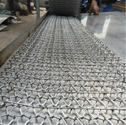 L'acier inoxydable fait sur commande a augmenté Diamond Mesh Plate en acier