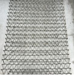 L'acier inoxydable fait sur commande a augmenté Diamond Mesh Plate en acier