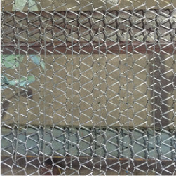 L'acier inoxydable fait sur commande a augmenté Diamond Mesh Plate en acier