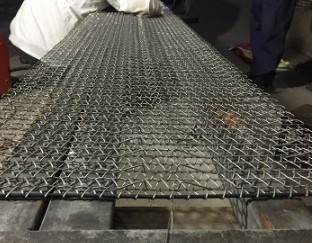 L'acier inoxydable fait sur commande a augmenté Diamond Mesh Plate en acier