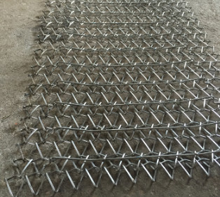 L'acier inoxydable fait sur commande a augmenté Diamond Mesh Plate en acier