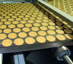 Cuisson galvanisée en acier roulée de biscuit de 4x8 Diamond Mesh Wire Conveyor Belts For
