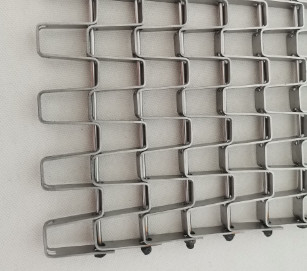 Ceinture de Mesh Metal For Food Conveyor de fil de composé de nid d'abeilles d'acier inoxydable