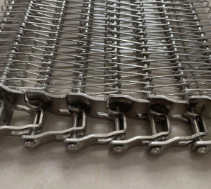 Fil continu Mesh Belt Conveyor Furnace de biscuit