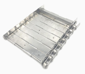 Plat à hautes températures de Mesh Conveyor Belt Slat Band de fil