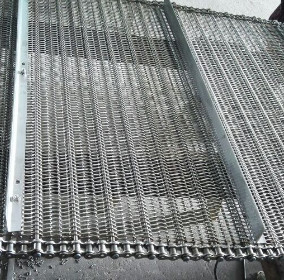 Ceinturer de lien de spirale de convoyeur d'acier inoxydable d'ODM Mesh Steel