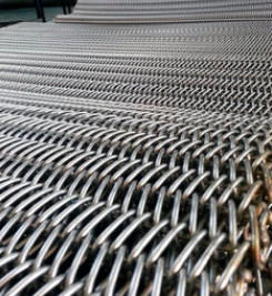 Maille plate à chaînes d'acier inoxydable Flex Belt Metal Belt Conveyor de Tiande