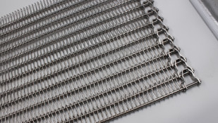 Spirale Mesh Belt Bakery Conveyor du fil SUS304 d'acier inoxydable