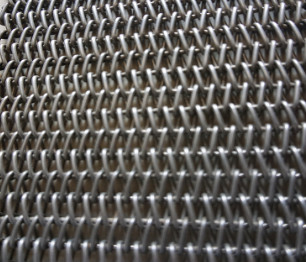 Bande de conveyeur plate industrielle de Flex Wire Extruded Steel Mesh de nourriture pour la cuisson de pain