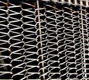 Acier inoxydable de bande de conveyeur de séchage de grillage en spirale d'arachide d'écrous