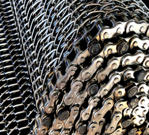 Acier inoxydable de bande de conveyeur de séchage de grillage en spirale d'arachide d'écrous