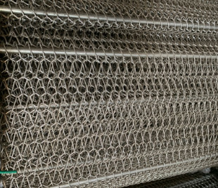 Séchage de Mesh Belt Roll For Cleaning de fil de maillon de chaîne de l'acier inoxydable 304