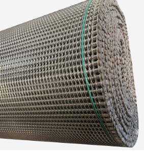 Séchage de Mesh Belt Roll For Cleaning de fil de maillon de chaîne de l'acier inoxydable 304