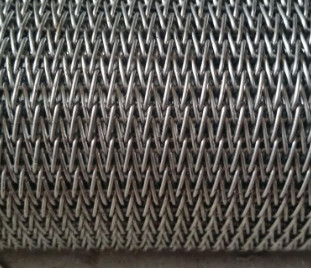 Fil Mesh Flat Wire Mesh Belt d'armure toile de solides solubles 304 pour les écrous secs rôtissant la machine