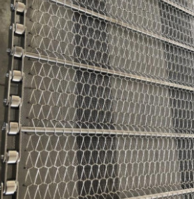 Nourriture plate Oven Conveyor Belt Wire Mesh du câble SS304