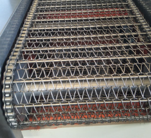 Oeuf augmenté Tray Dryers de Diamond Mesh Wire Conveyor Belt For en métal de l'acier inoxydable 316
