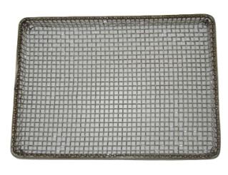 Fil tressé à flasque Mesh Frame d'acier inoxydable d'écran 304 314 310s