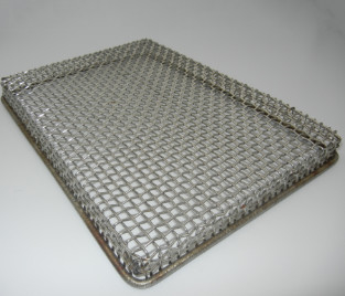 Fil tressé à flasque Mesh Frame d'acier inoxydable d'écran 304 314 310s