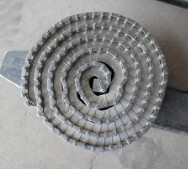 grillage de bande de conveyeur d'acier inoxydable de 168mm-900mm solides solubles pour le revêtement de mur