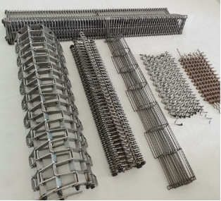 Métal Mesh Conveyor Belt Food Industry de l'acier inoxydable 304